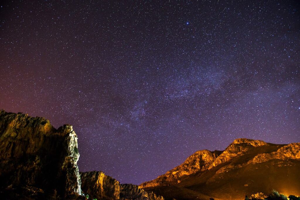 zion park night sky