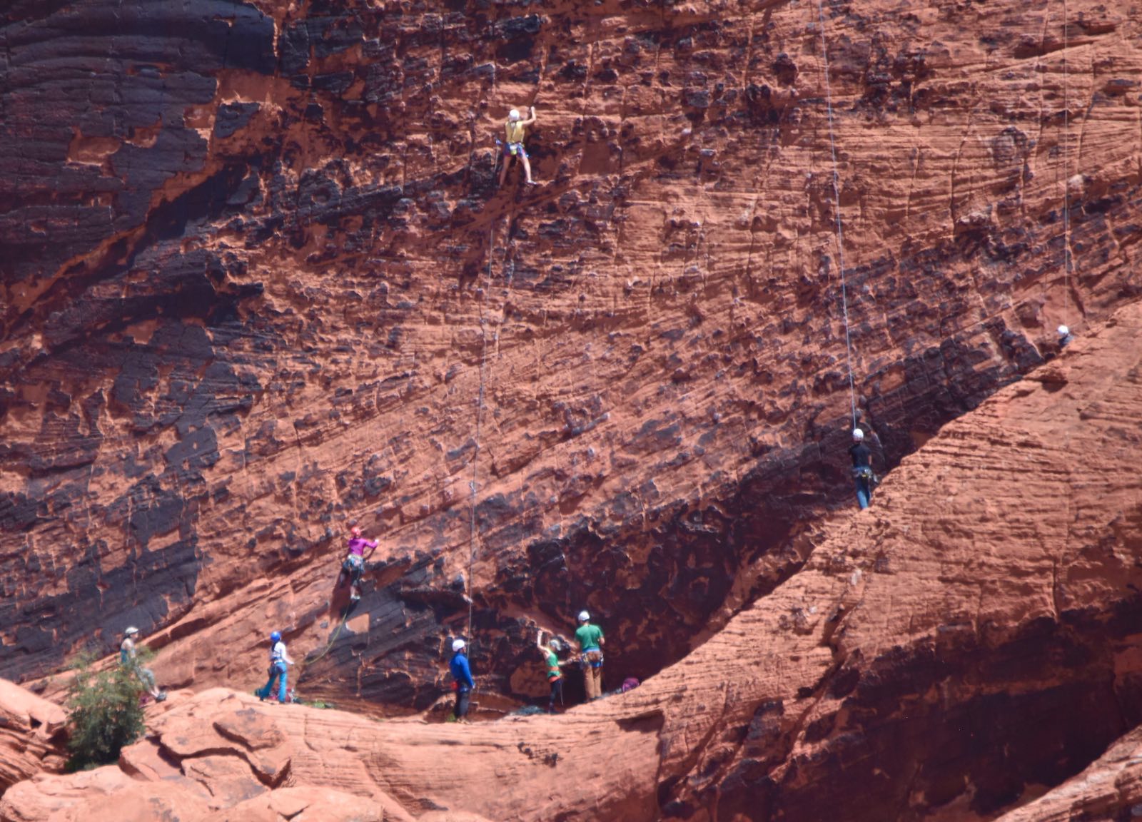 First Rappelling Adventure