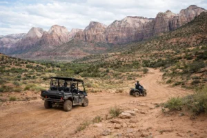 UTV and ATV riding on off-road trails near Zion Utah in 2026